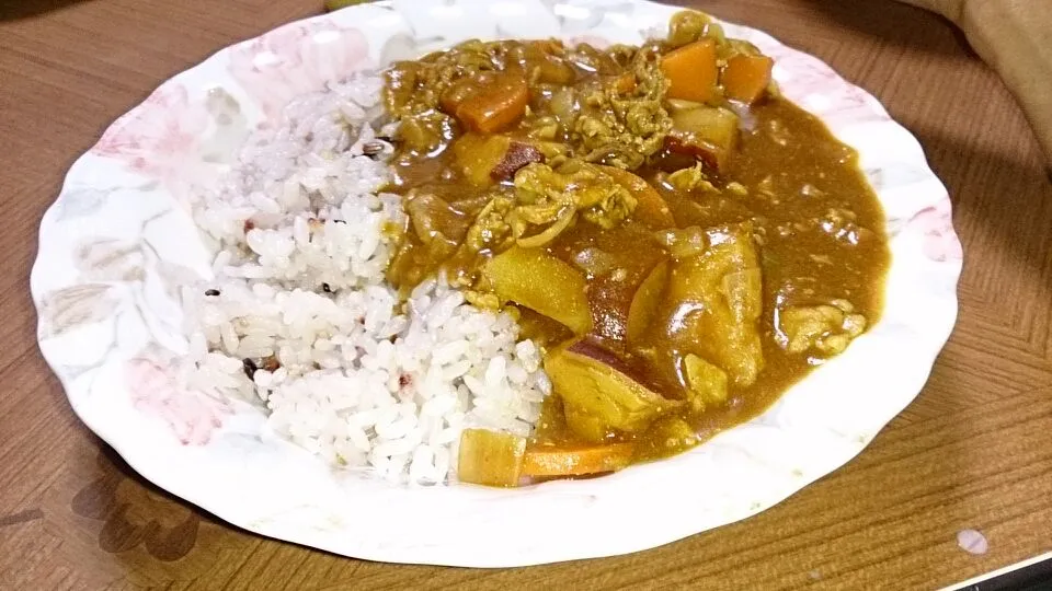 さつまいもカレー|みくさんさん