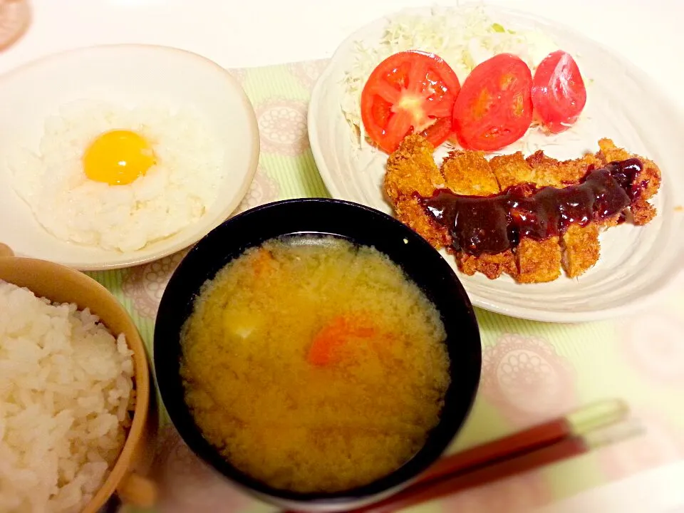 味噌カツ定食♪|MAAさん