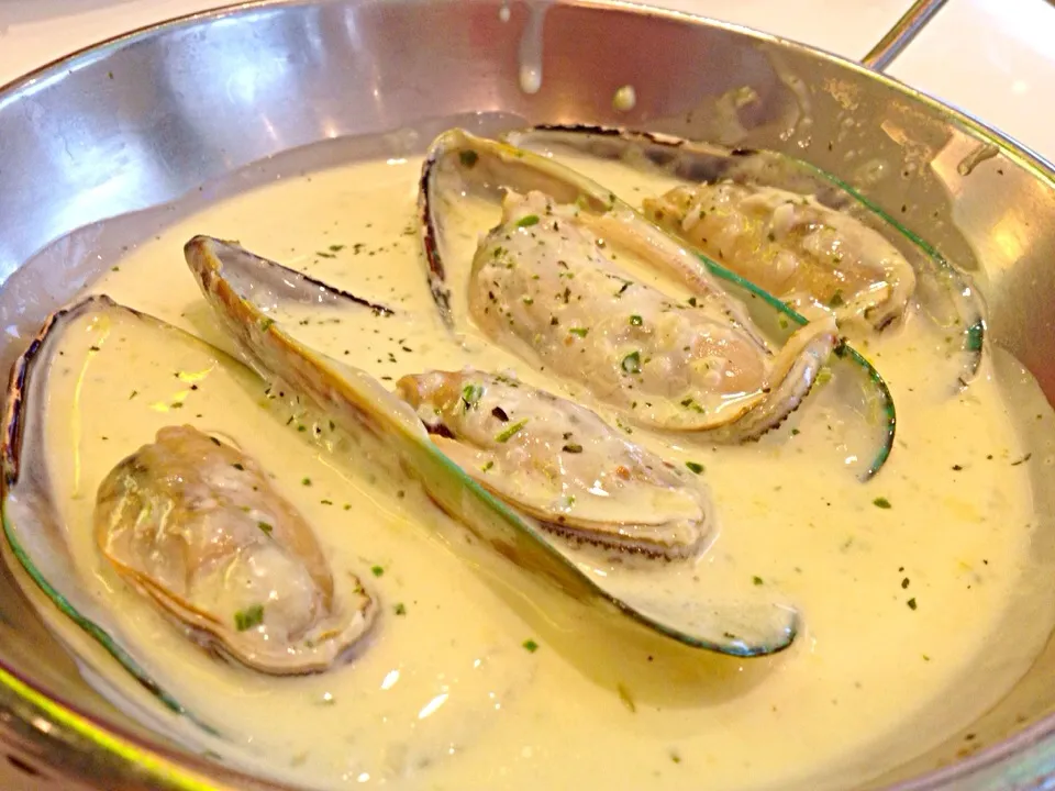 creamy baked mussels|Cloudy Gさん