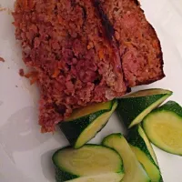 Meatloaf and zucchini|Cynthiaさん