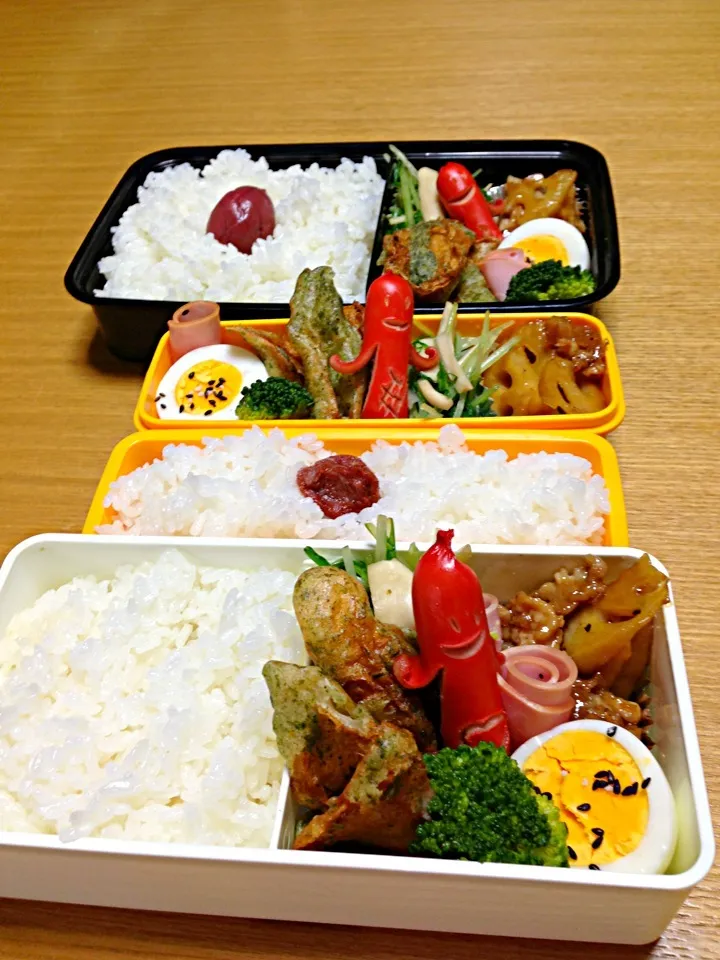 ９月２６日の３人弁当|川上千尋さん