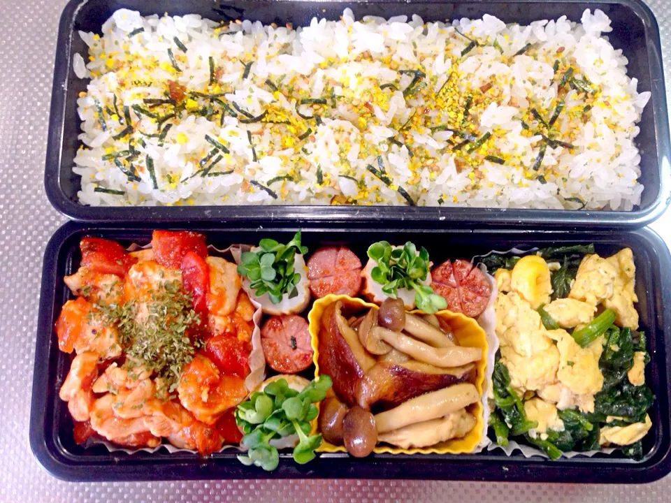 Snapdishの料理写真:お弁当|saaanyamomさん