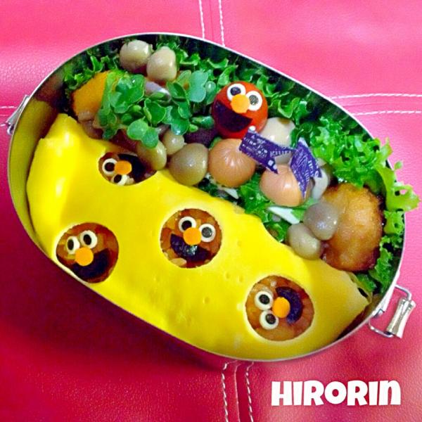 オムライスのお弁当がとってもかわいい デコオムライス弁当まとめ Snapdish スナップディッシュ