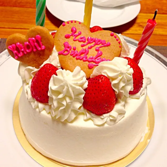 Snapdishの料理写真:2013年9月24日お誕生日ケーキ🎶|kaoさん