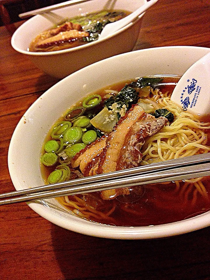 紅焼扣肉青菜拉麵 醤油ラーメン|Yuka Nakataさん