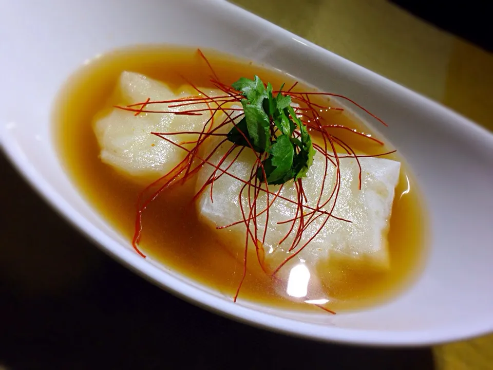 トムヤムクン鍋つゆで雑煮|あつしさん