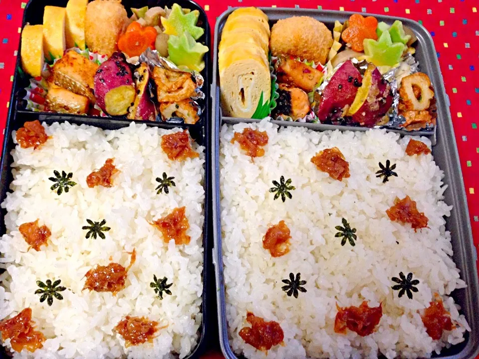 シンプル秋弁当♪|naoさん