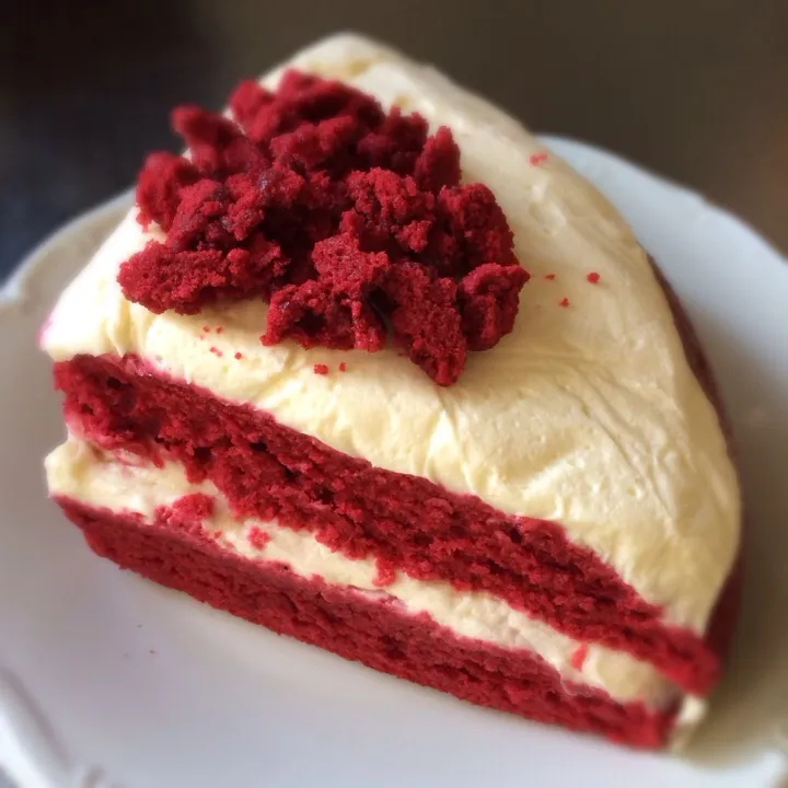 Red vervet cake|charさん