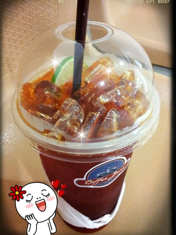 lemon ice tea  (cha-ma-now)
happy freshy friday ^^|ChomChuanChim (ชมชวนชิม)さん