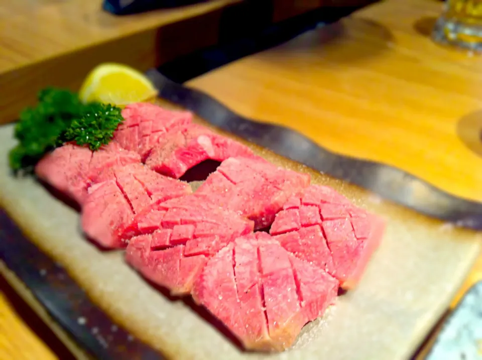 Very good texture of ox-tongue from Canadian|Mak Toniさん