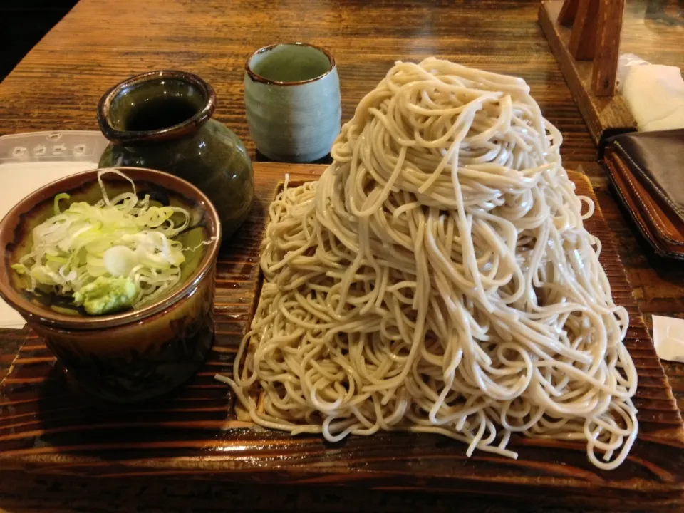 Snapdishの料理写真:もりそば富士山盛り500円|PegaOさん