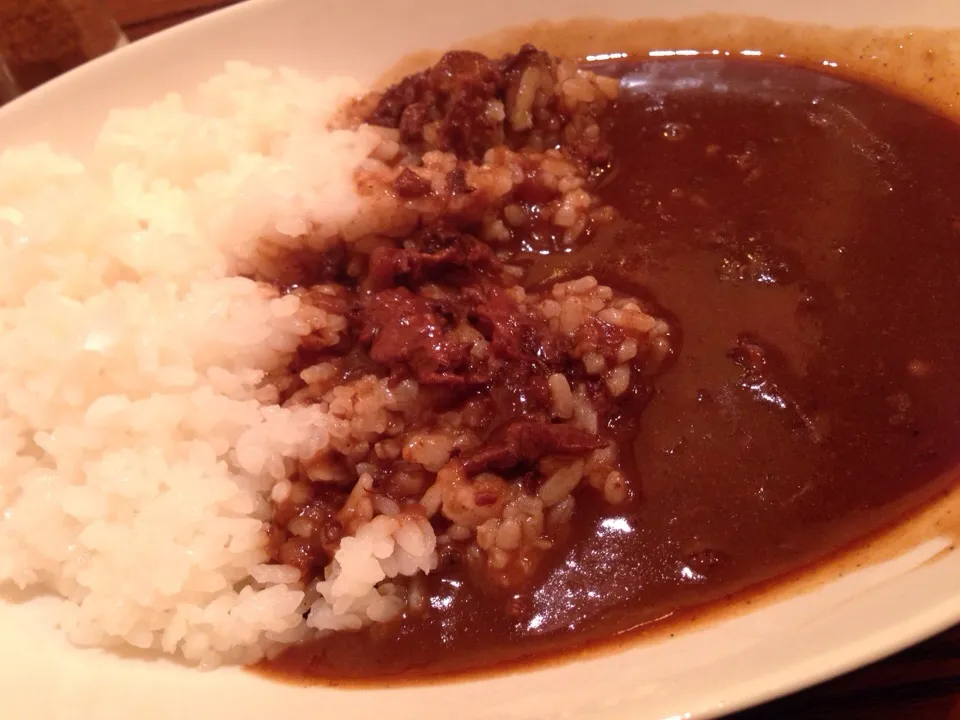 牛スジワイン煮込みカレー。|たけうちさん