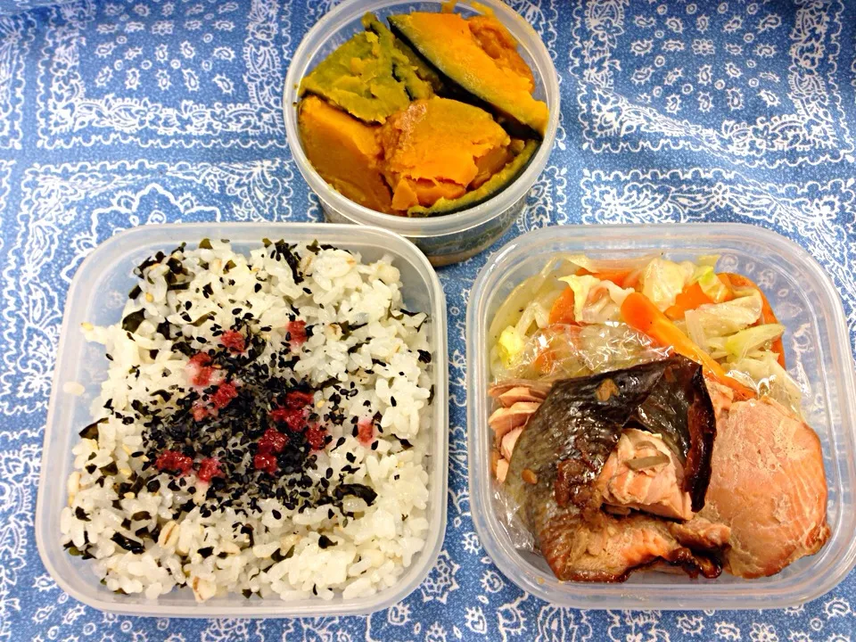 シャケとカボチャのお弁当|Yoko Hayashiさん