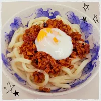 肉味噌うどん|みーちゅん🐙さん