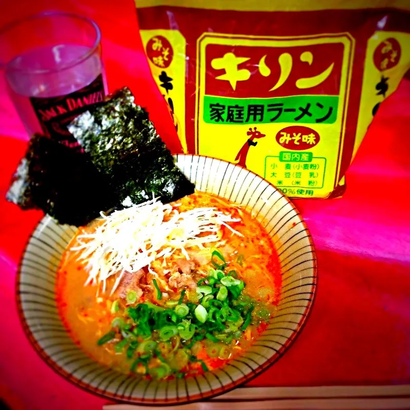 Snapdishの料理写真:幻のキリンラーメン チューニングby父ちゃん|emptys_storeさん