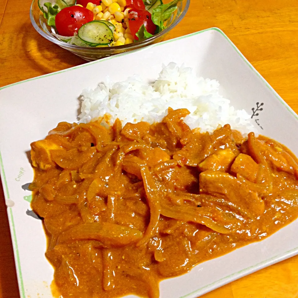 インド風スパイシーチキンカレー|カウンター嬢さん