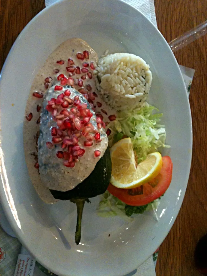 Snapdishの料理写真:Chile en nogada!! 😋|karla zannethさん