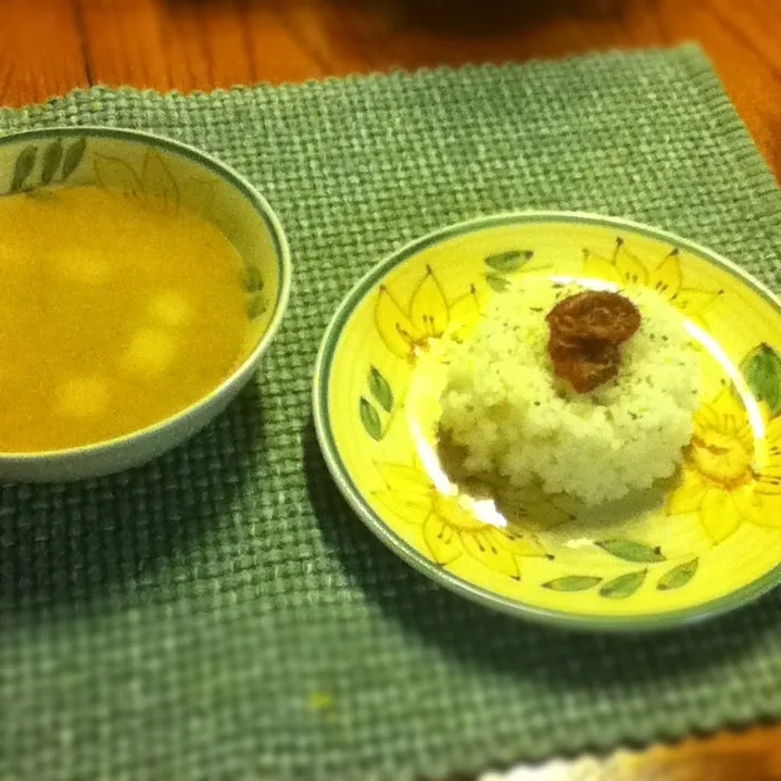 Miso soup & rice|Sai linさん