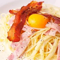 Snapdishの料理写真:Spaghetti Carbonara|Namo S-ccrさん