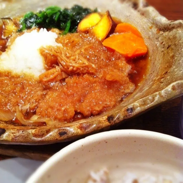 チキンかあさん煮定食|ふじたさん