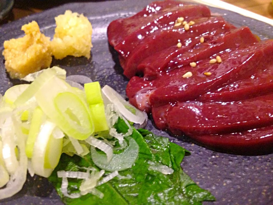 Snapdishの料理写真:Sashimi fresh liver|do dyuさん