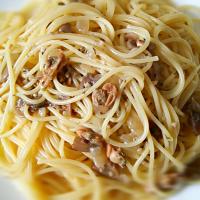 アサリソースのパスタ!!