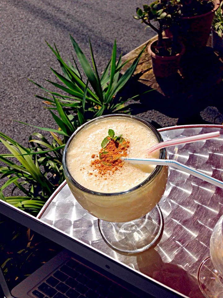 Snapdishの料理写真:Apple Cinnamon Smoothie|Terri MacMillanさん