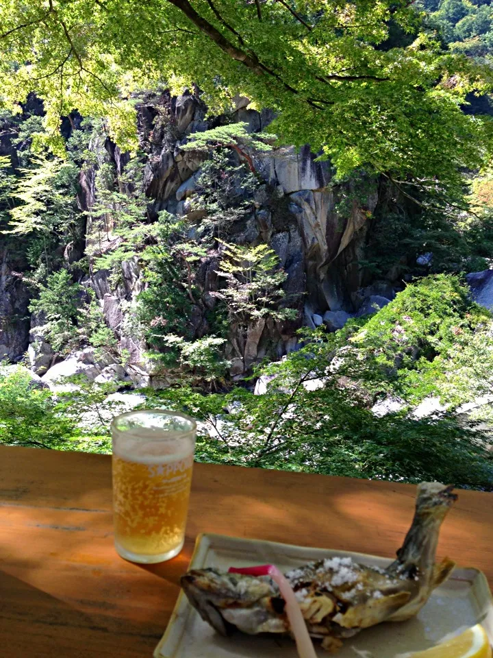 岩魚の塩焼き|もちもち花さん