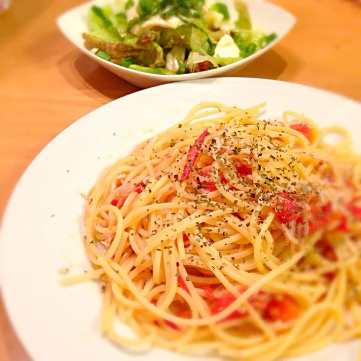 しらすとトマトのパスタ|ayuboさん