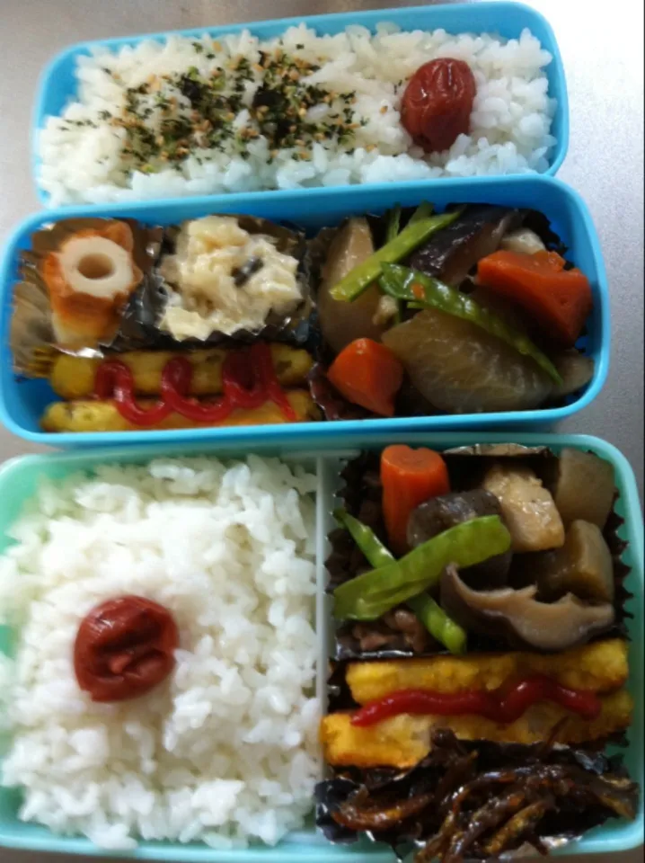 夫・私のお弁当|笑美子さん