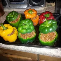 stuffed bell peppers|chef poloさん