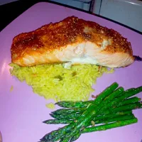 orange glazed salmon|chef poloさん