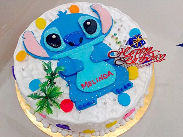 Stitch Birthday cake|Melinda Koayさん