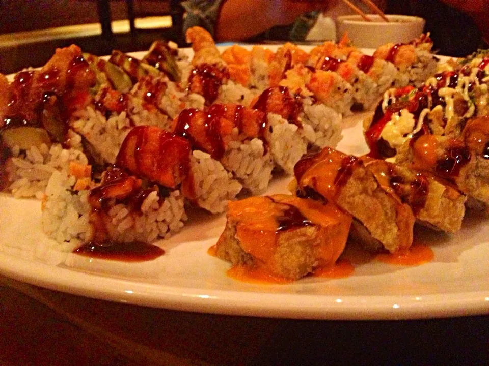 Sushi overload|gofitlifeさん