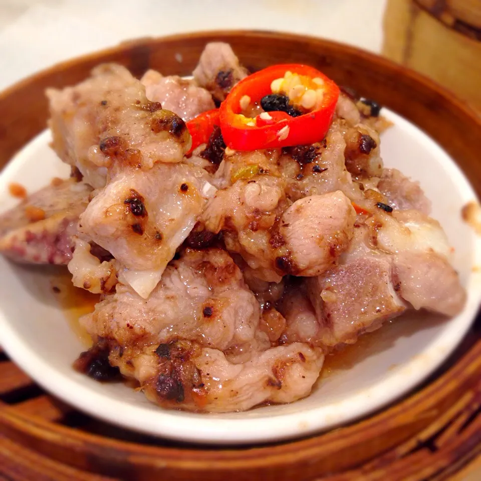 Steamed pork rib with black bean sauce|Mak Toniさん