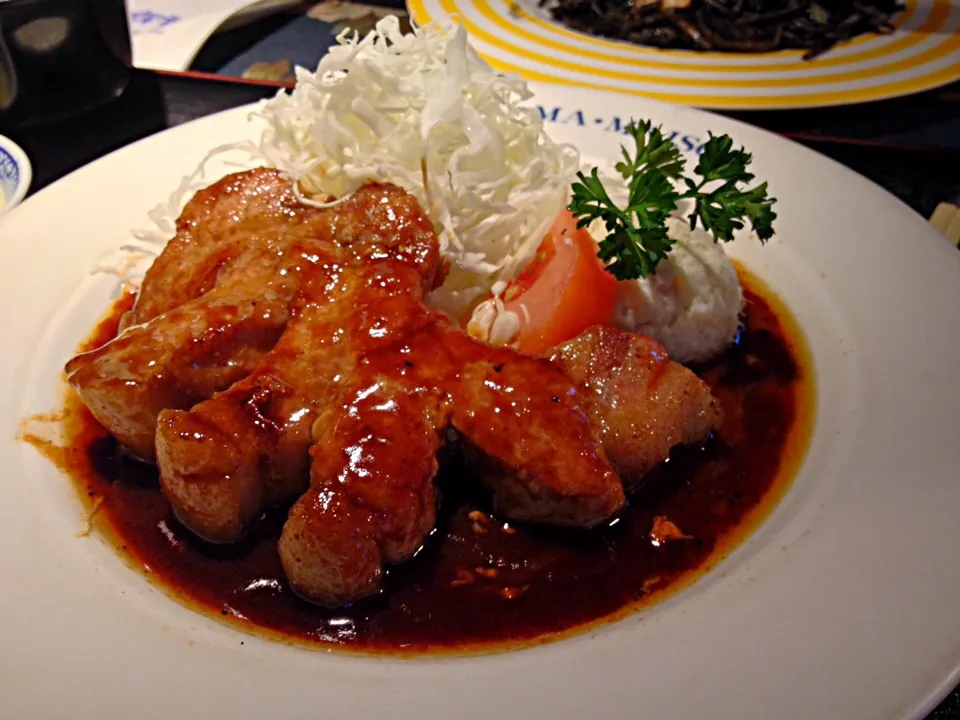 Tonteki pork steak|Nicholas Tayさん