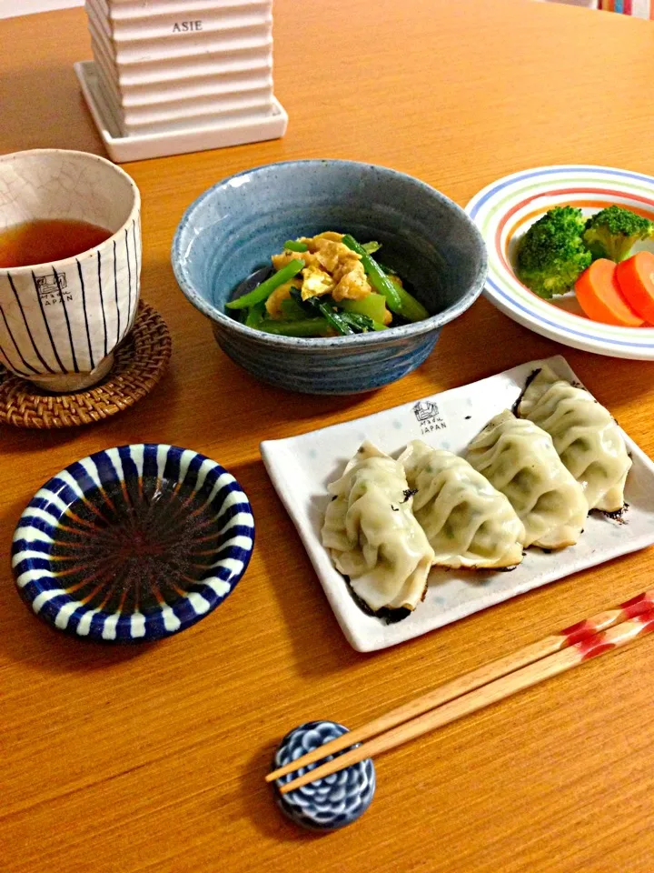 餃子定食|ちぃさん