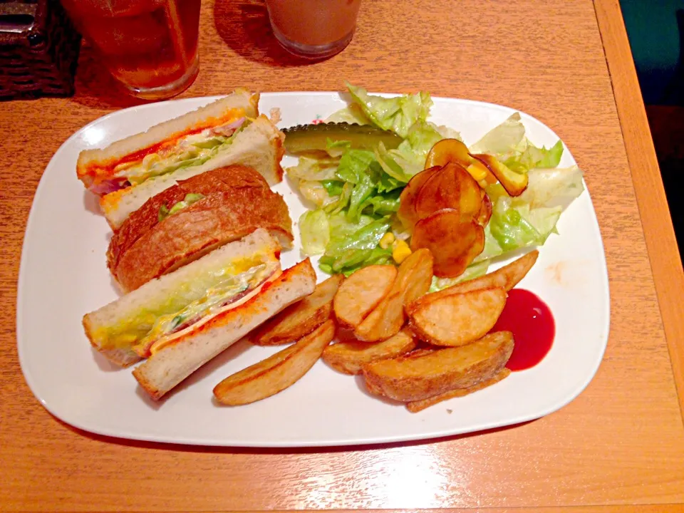 サンドイッチランチ|ゆう子さん