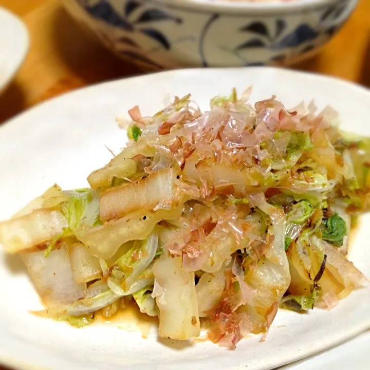 白菜のおかか醤油柚子胡椒風味|門乃ケルコさん