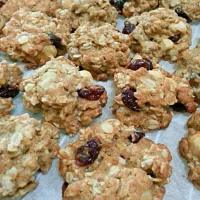 Oatmeal cookies with cranberry and nuts|Susanさん