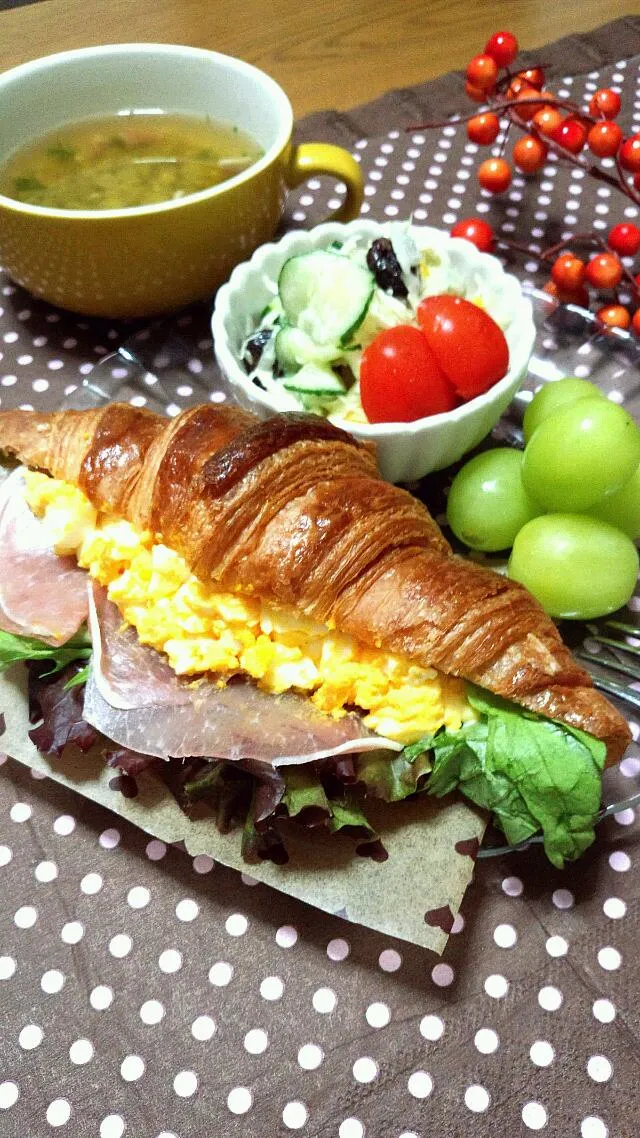 １０/１火曜　朝ごはん(^ー^)|うめぽんさん