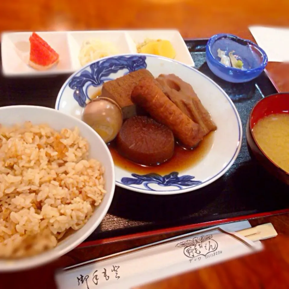 おでん定食@野毛おでん(関内)|yoooochanさん