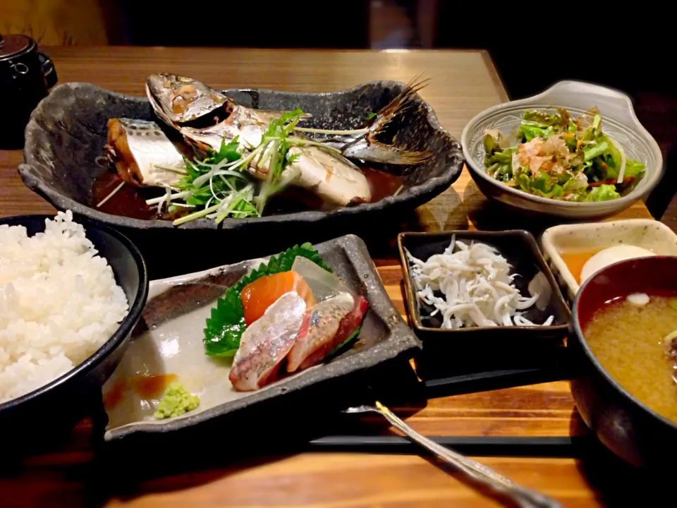 さごちの一本煮付定食🐟|おかっぴーさん