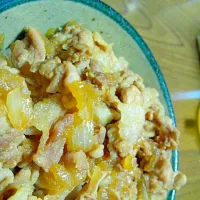 Snapdishの料理写真:豚丼♪|れーーいさん