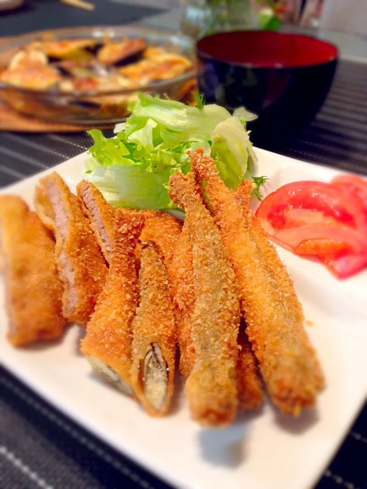 ししゃものフライ定食★彡|もかもいさん