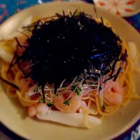 いか、えび、はまぐりのパスタ。|makokunnさん