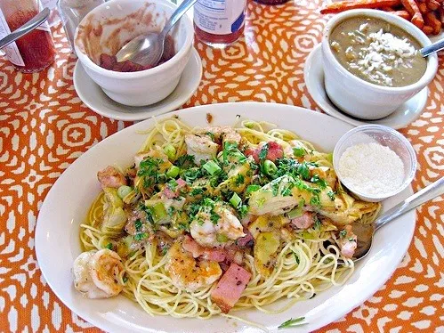 Seafood spaghetti Italian style|Nse Assanghaさん