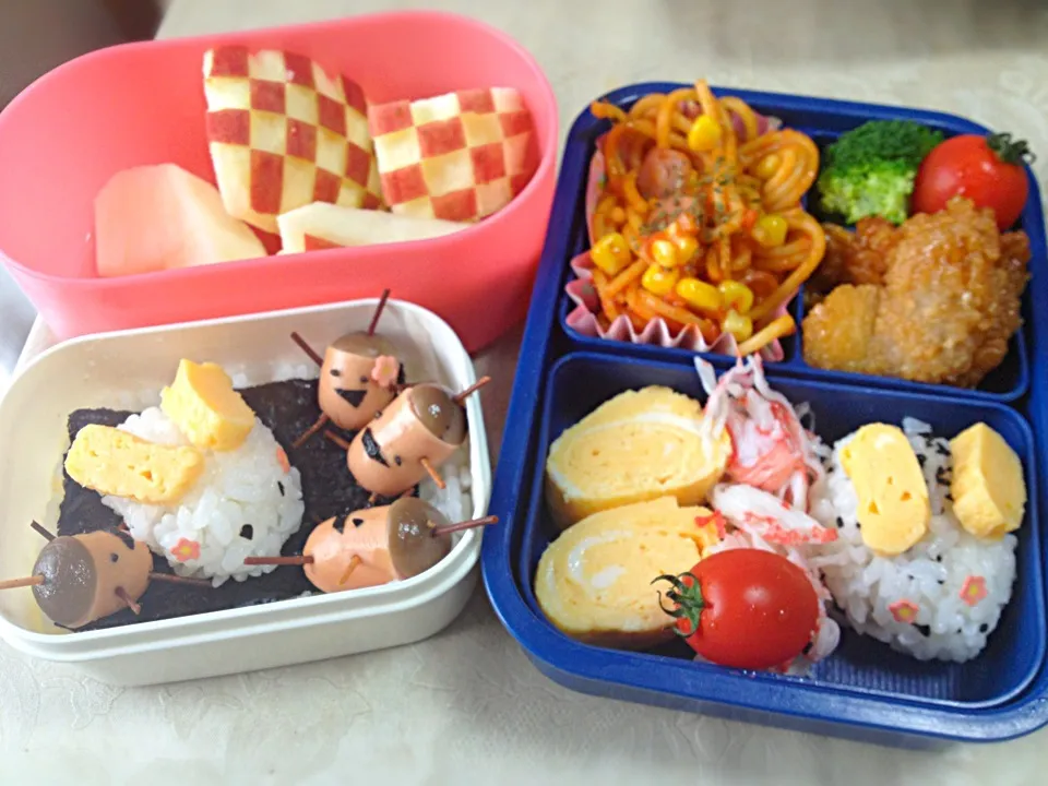 Snapdishの料理写真:秋の遠足弁当|wakako0096さん