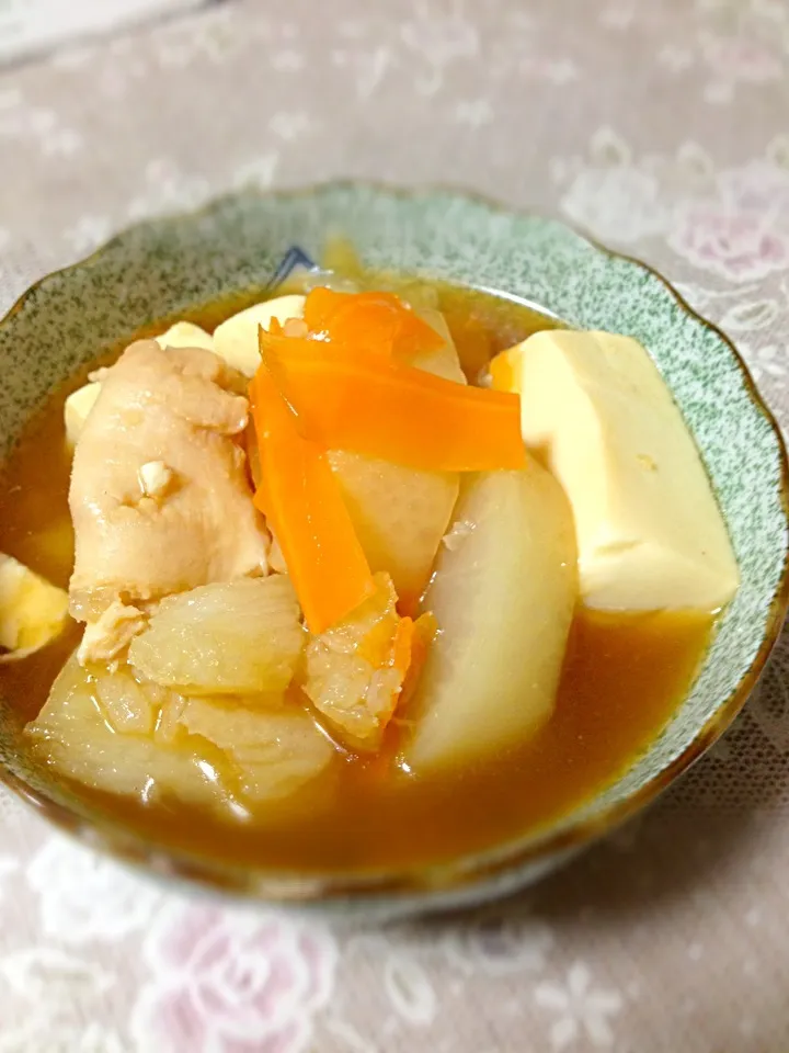 大根と鶏肉の煮物|ゆかさん