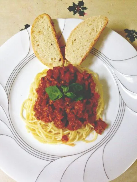 Spaghetti Bolognese.|The Lofi Cookingさん